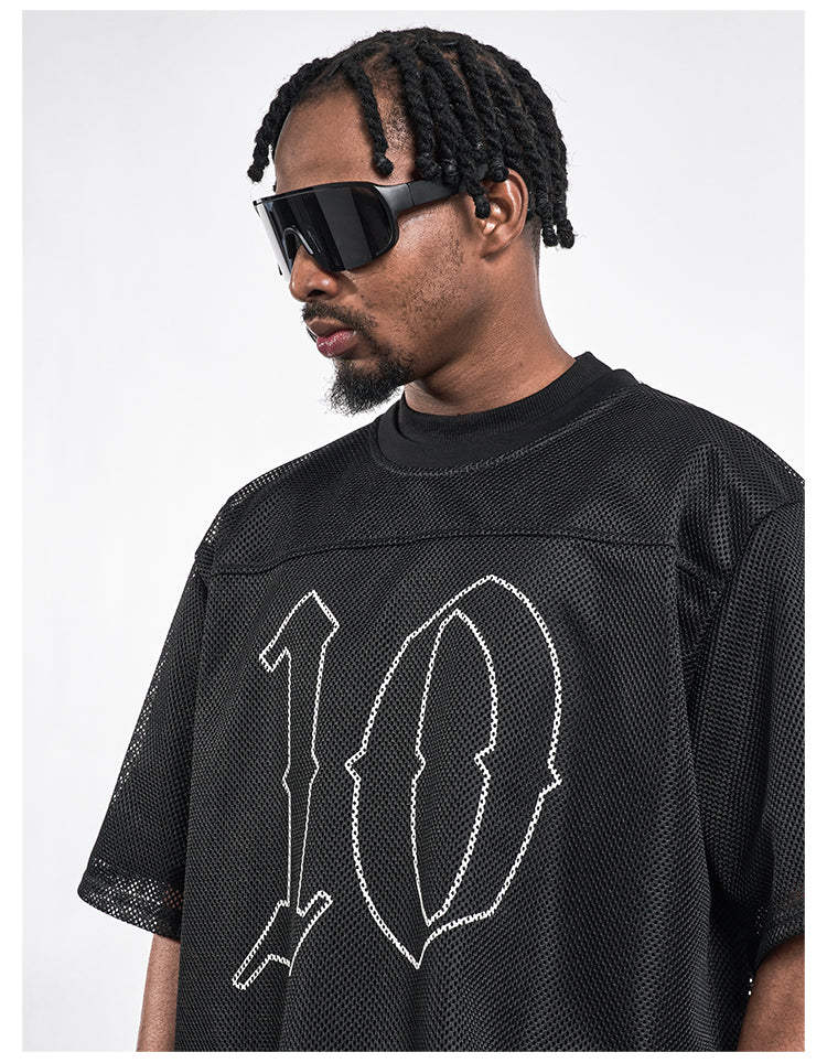 F3F Select Number 10 Print Mesh Jersey