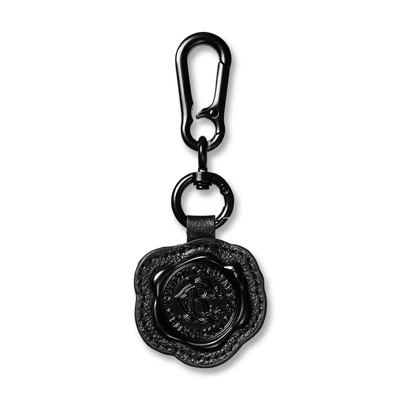 Remedy Metal Wax Seal Keychain Charm