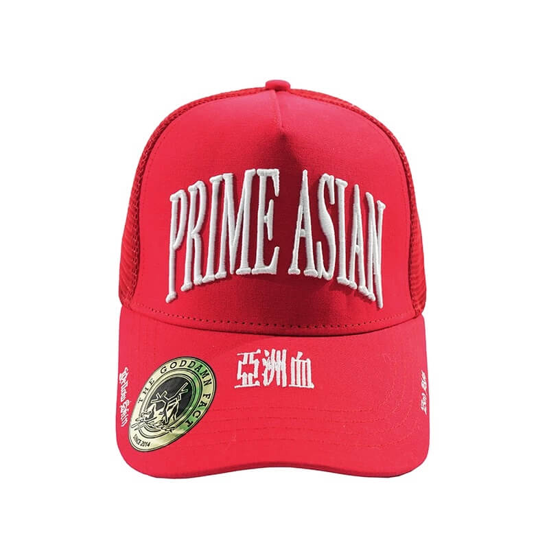 TGFCLUB PRIME ASIAN Embroidered Adjustable Trucker Hat