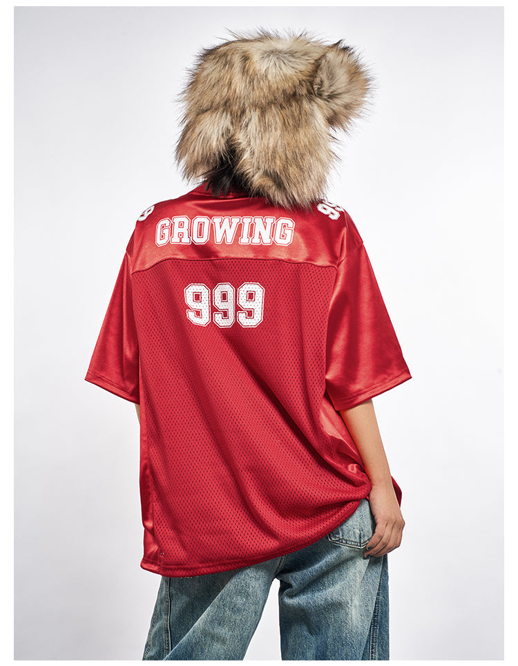 F3F Select 999 Number Print Mesh Hockey Jersey
