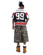 F3F Select Star 99 Numbering Color Block Mesh Short Sleeve Jersey