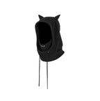 UNDERWATER Logo Embroidered Devil Horn Balaclava Hat