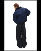 NOVACAM Fur Collar MA-1 Bomber Jacket