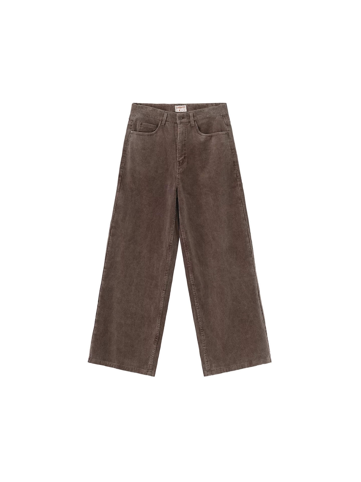 LIBERAFIT Vintage Corduroy Baggy Pants