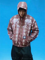 EVETS Plaid Detachable Hood Jacket