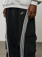 Harsh and Cruel Functional Pocket Loose Denim