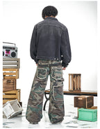 F3F Select Basic Washed Black Denim Jacket