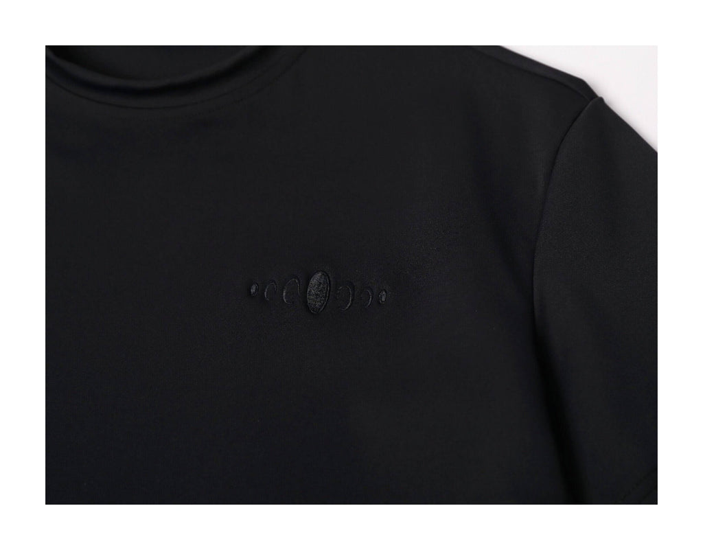 KARMANISTIC Quick Dry Stretch Fit Logo Embroidered Workout Tee