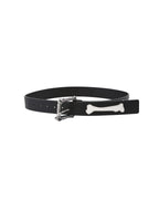 LIBERAFIT Bone Buckle Bone Patch Cowhide Belt