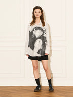 EMPTY REFERENCE Movie Portrait Long Sleeve Shirt