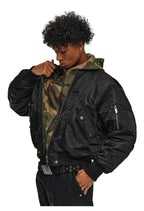 ANTIDOTE Reversible Camouflage MA-1 Bomber Jacket