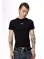 KARMANISTIC Small Logo Slim Stretch Tee