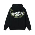 Harsh and Cruel Botanical Darts Logo Floral Embroidered Hoodie