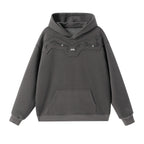 JHYQ Thorn Print 3D Patch Hoodie