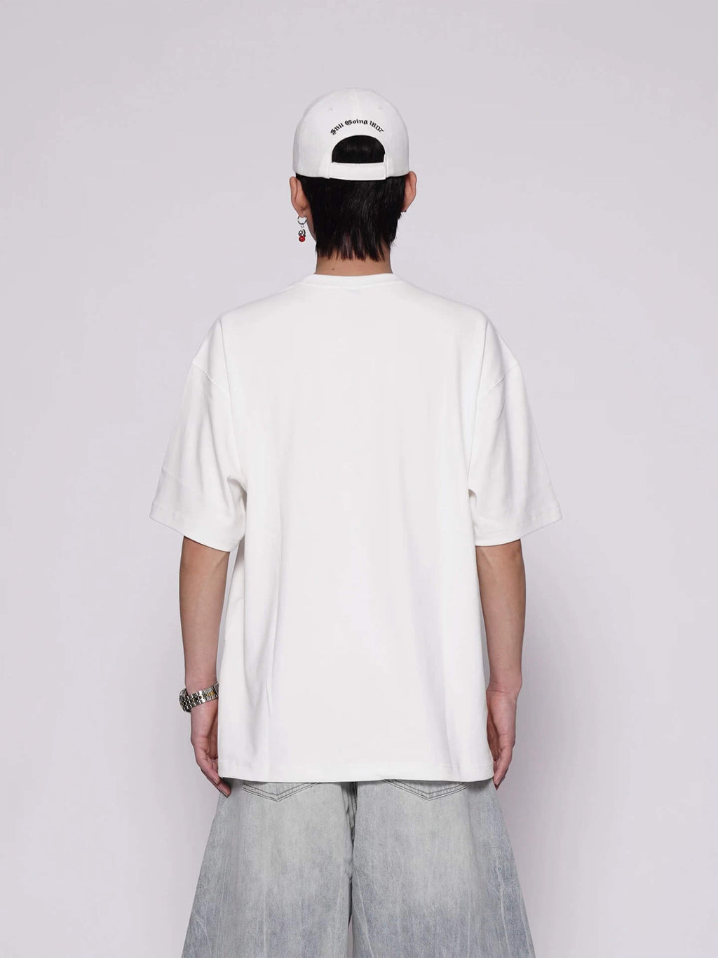 1807 On The Road To Rhinestone Embellished Tee