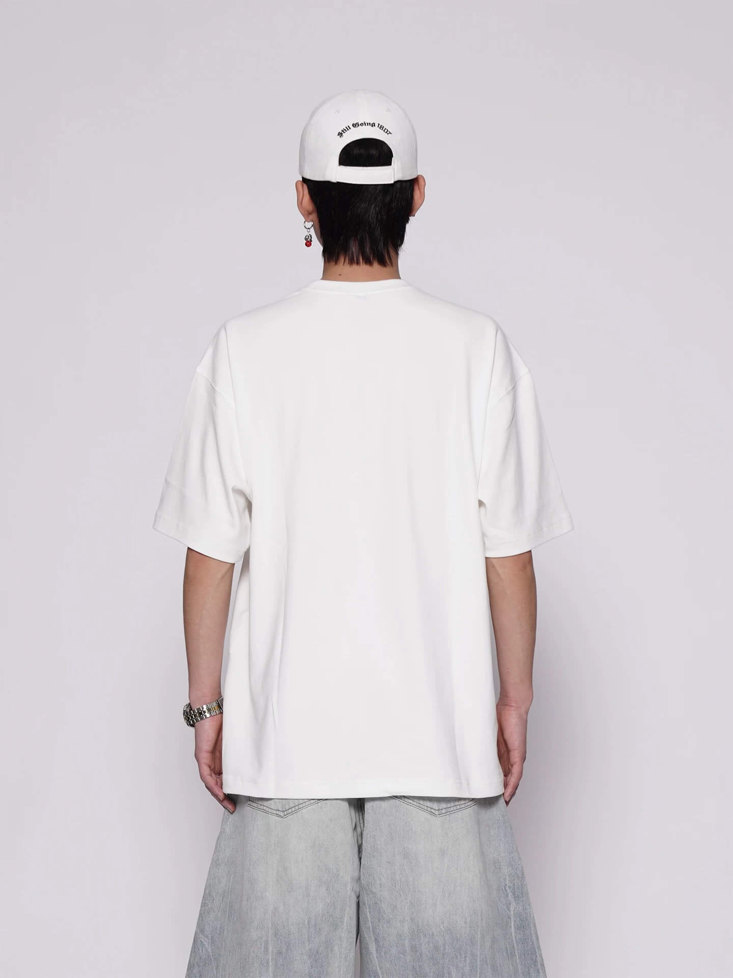 1807 On The Road To Rhinestone Embellished Tee