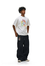 ANTIDOTE Colorful Crayon Print Tee