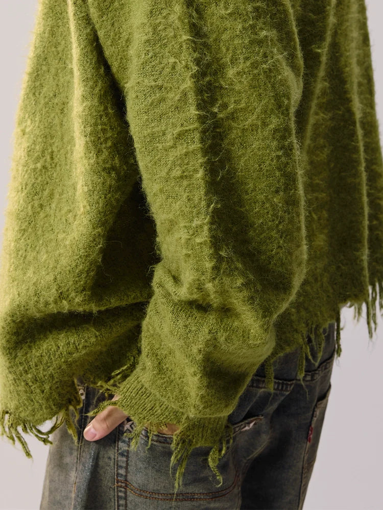 Remedy Distressed Knit Cardigan