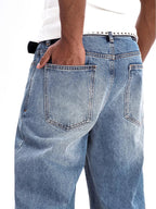 F3F Select Washed High Waisted Baggy Jeans