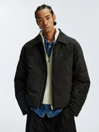 MEDM Floral Embroidered Puffer Jacket