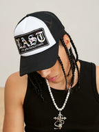 Small Town Kid LAST Badge Diamond Studded Trucker Cap