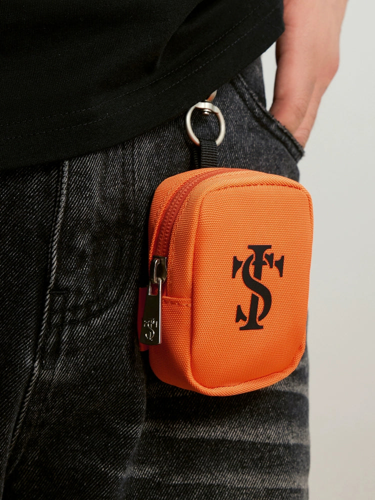 Small Town Kid Multi-color Logo Coin Purse