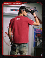 MEDM x EVA NEVER END Washed Unit Graphic Tee