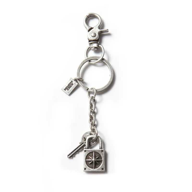 Remedy Key Lock Metal Keychain