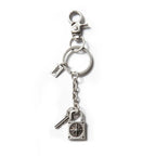 Remedy Key Lock Metal Keychain