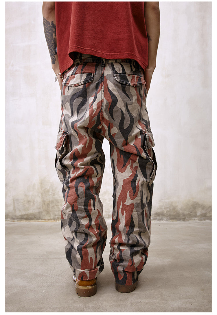 Remedy Flame Camouflage Work Cargo Pants