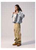 Remedy Terry Embroidery Zip Up Hoodie