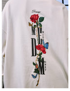 MEDM Rose Interspersed Logo Hoodie