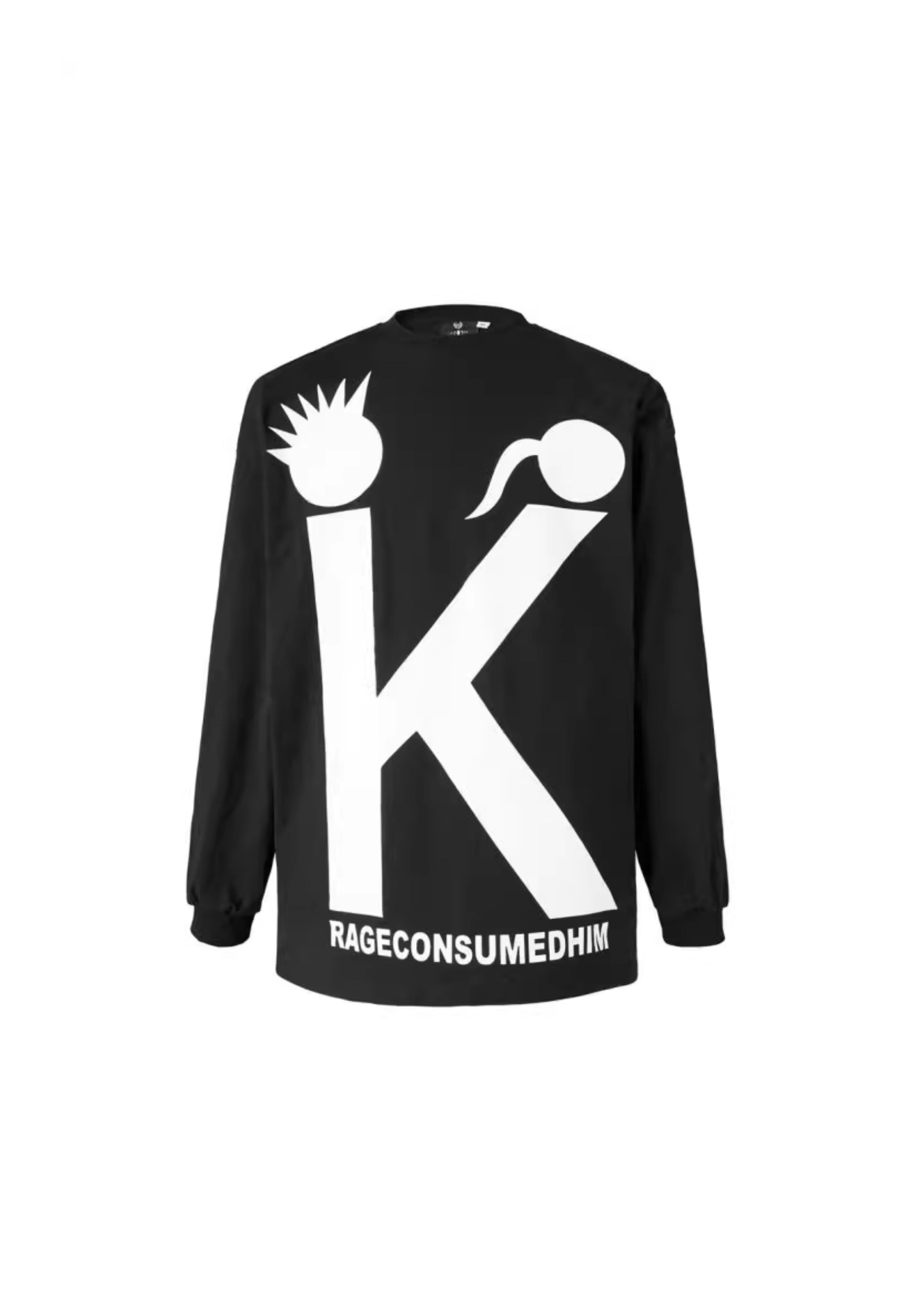 KARMANISTIC Big K Logo Long Sleeve Tee