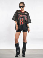 F3F Select 8 Letter Print Mesh Hockey Jersey