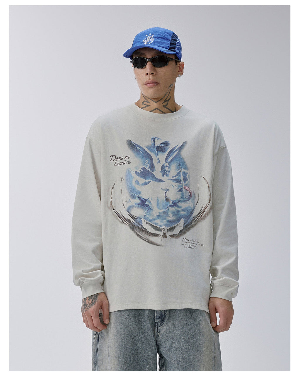 F2CE Vintage Print Long Sleeve Tee