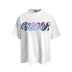 RUSURE Sequins Gradient Logo Tee