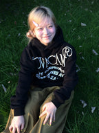 NOVACAM Slogan Puff Print Logo Hoodie