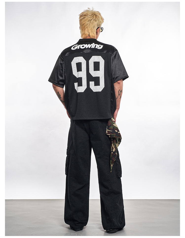 F3F Select 99 Letter Printed Mesh Hockey Jersey