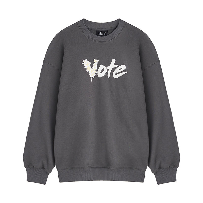 VOTE Basic Hawaiian Flower Sweatshirt