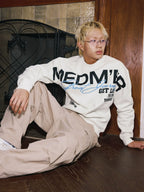 MEDM Big Logo Print Sweatshirt