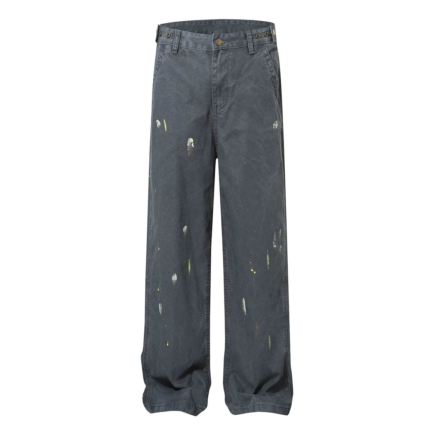 F3F Select Paint Splatter Washed Baggy Work Pants