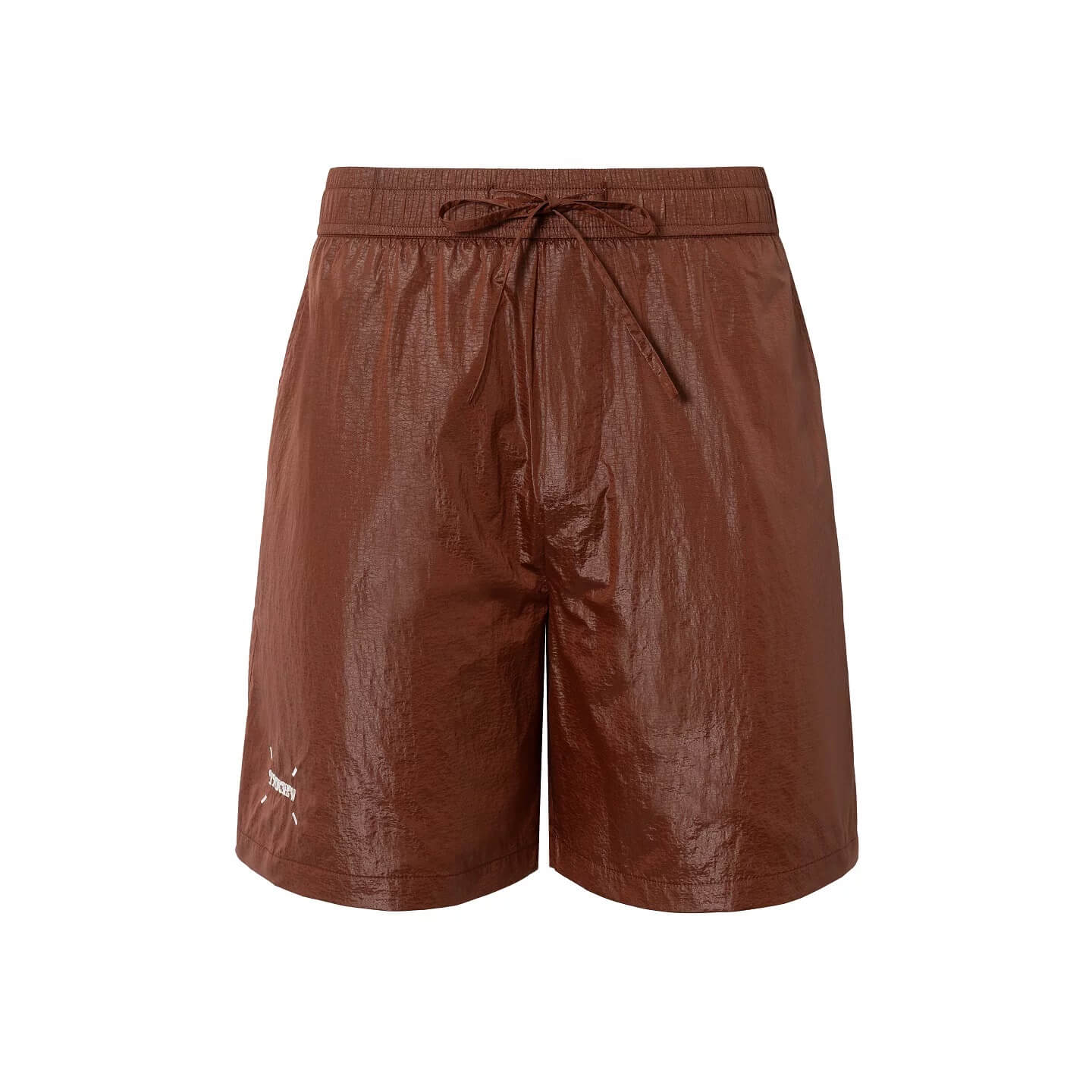 YADcrew Metallic Nylon Quick Dry Shorts