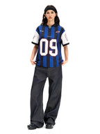 F3F Select Contrast Stripe Short Sleeve Polo Soccer Jersey