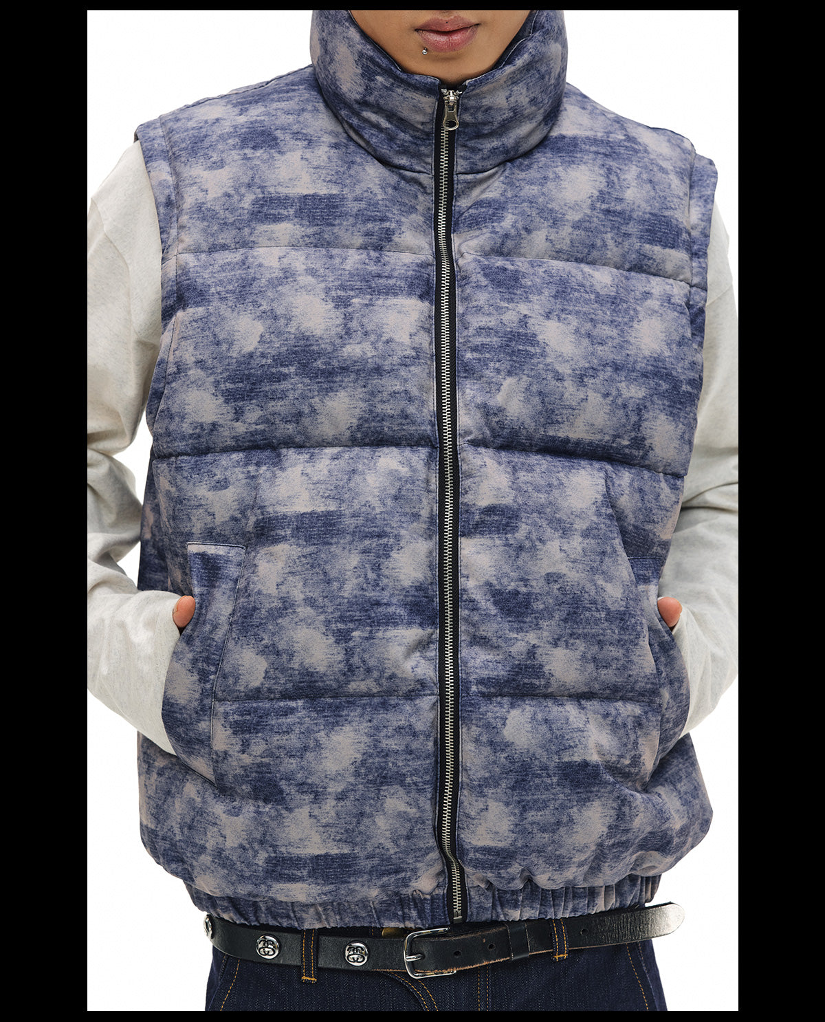 NOVACAM Digital Print Puffer Vest
