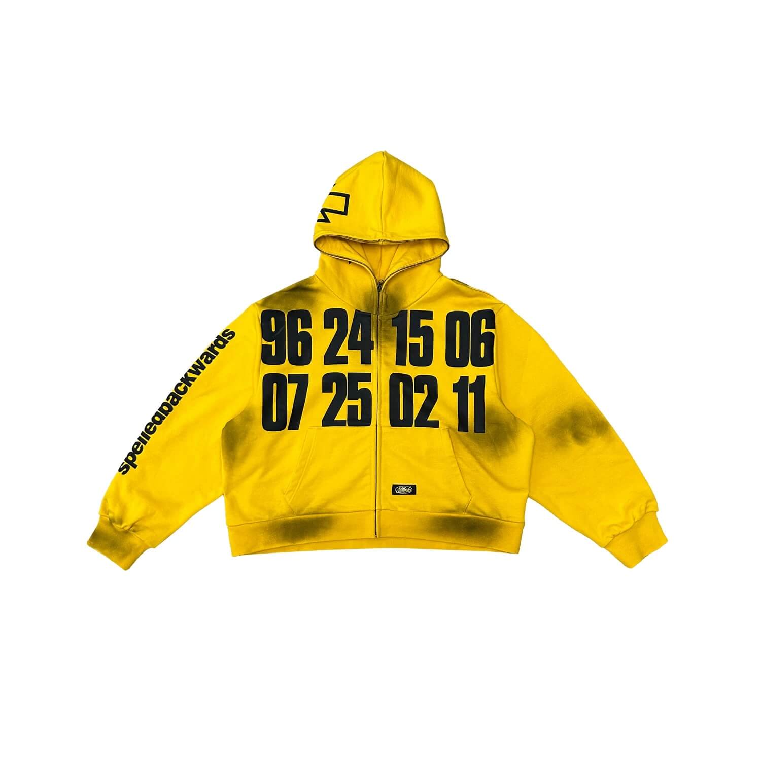 EVETS Old Dirty Graphic Zip Up Hoodie