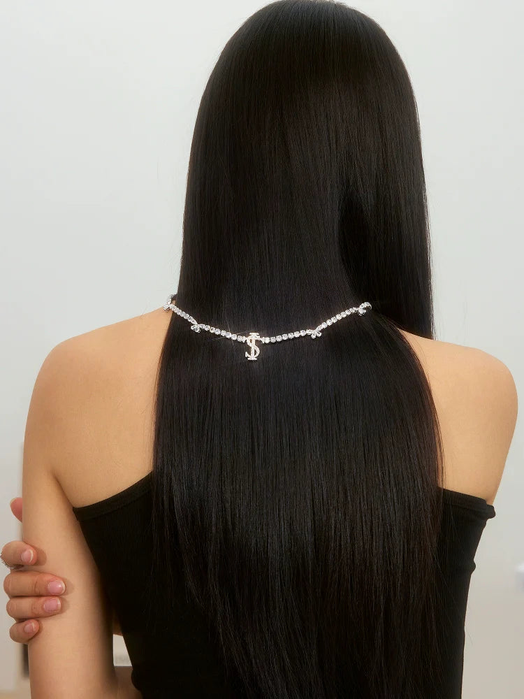 Small Town Kid Butterfly Zirconia Full Diamond Chain Necklace