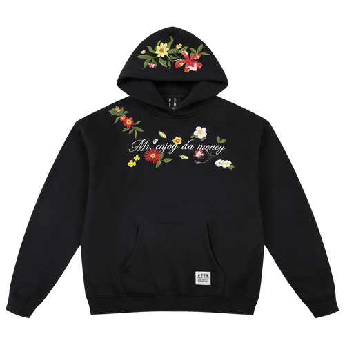 MEDM Colorful Floral Embroidered Hoodie