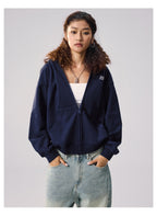 Remedy Baseball Cap Hood Zip Up Hoodie