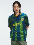 MOUNTAINFEVER Coconut Stripe Soccer Jersey Polo