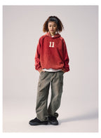 Remedy Washed Reversible Raglan Hoodie